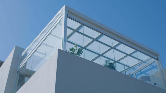 Vetrate scorrevoli terrazza Foggia — INOX 304 — VetratePremium