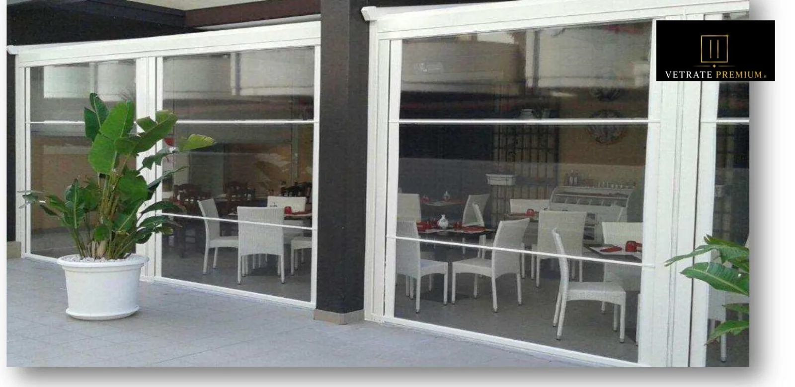 Tende da sole e antivento per terrazzo Bari — VetratePremium