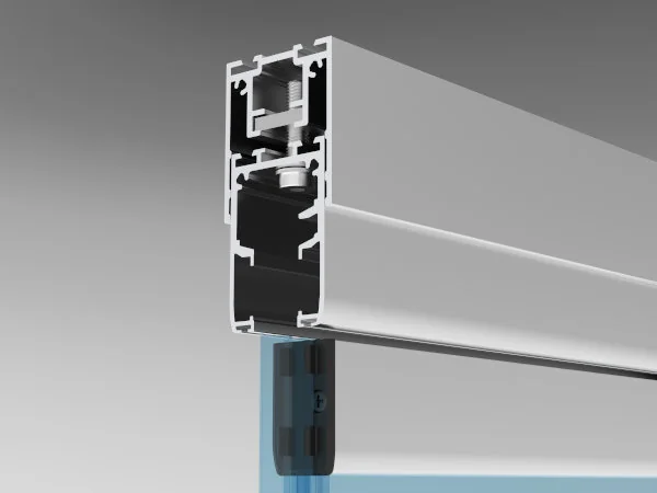 Accessorio angolare del sistema vetrata panoramica a pacchetto